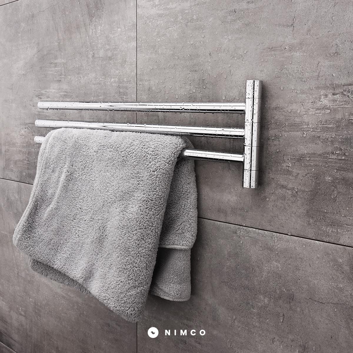 Disfruta de toallas calentitas al salir de la ducha con uno de estos 6  toalleros eléctricos (algunos sin hacer agujeros)